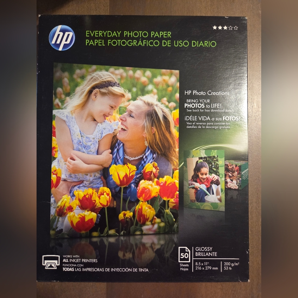 HP Photo Paper NEW